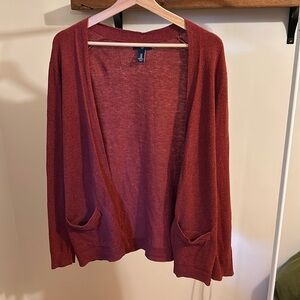Gap Open Front Pocket Cardigan